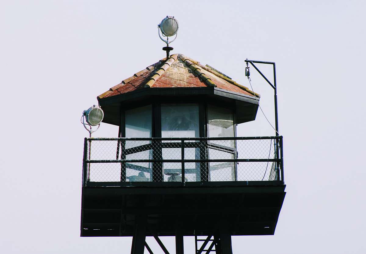 alcatraz island Observer tower san francisco